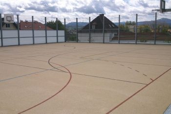 Basketballplatz Allwetterplatz