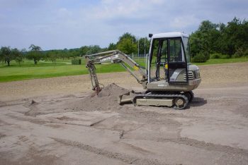 Umbau Golfplatz